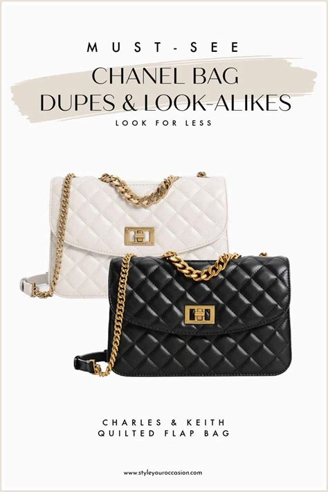 dupe chanel bags|dupe chanel flap bag quilted.